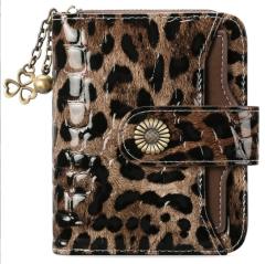 Korean fashion Genuine Leather daisy flower accessory women wallet purse