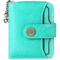 Korean fashion Genuine Leather daisy flower accessory women wallet purse