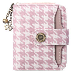 Korean fashion Genuine Leather daisy flower accessory women wallet purse