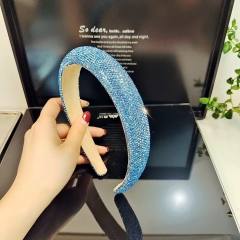 Popular colorful diamond padded headband 2.5cm/3cm