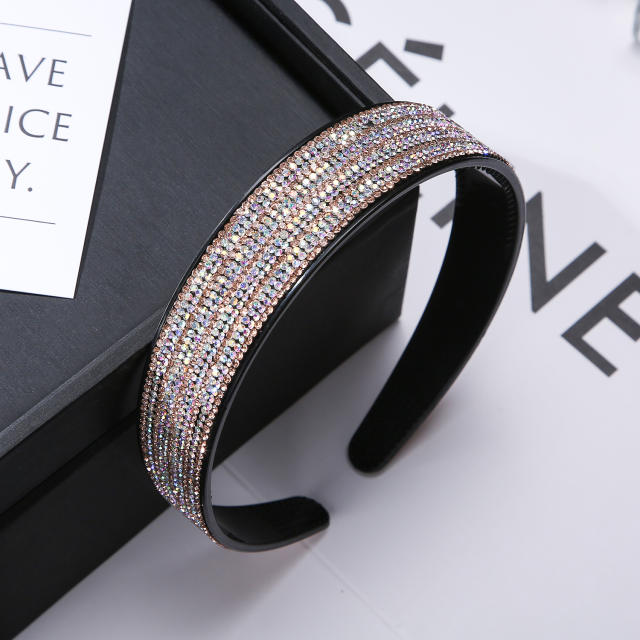 Korean fashion delicate diamond headband wedding headband