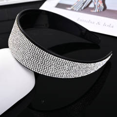 2024 hot sale full diamond wide headband wedding headband