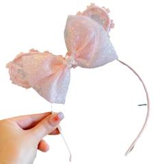 Cute lace bow headband for kids