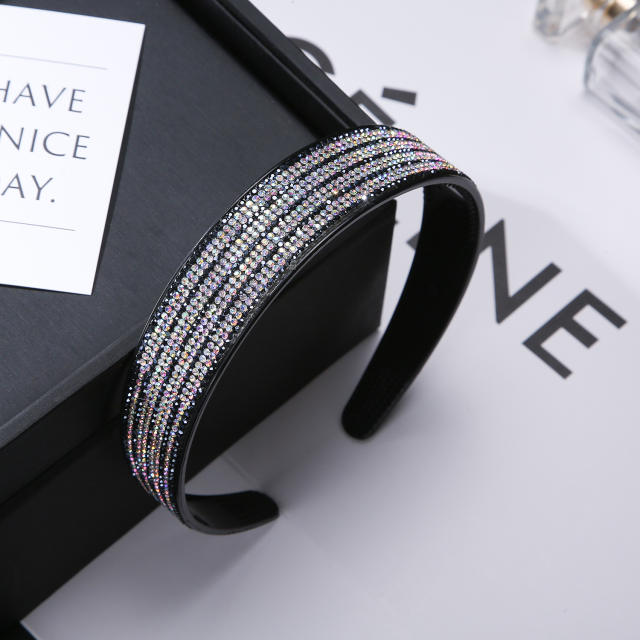 Korean fashion delicate diamond headband wedding headband