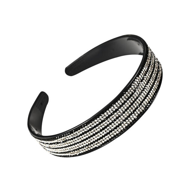 Korean fashion delicate diamond headband wedding headband