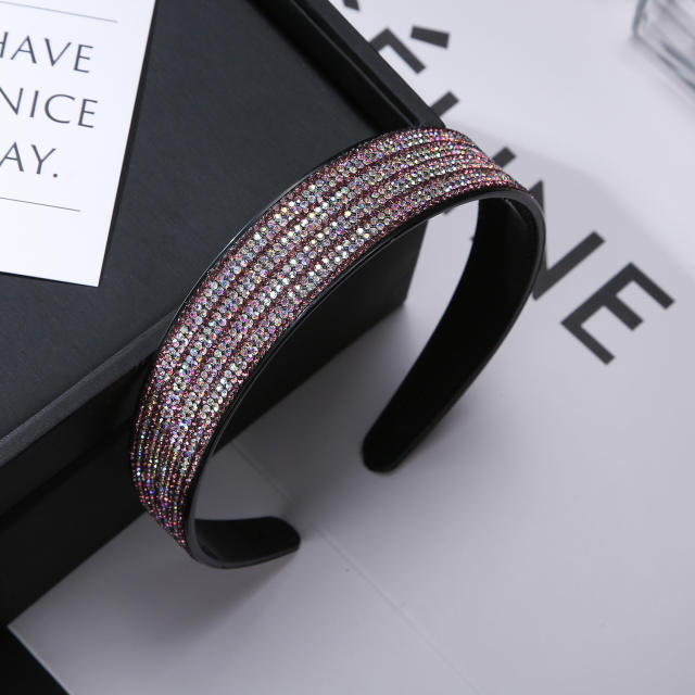 Korean fashion delicate diamond headband wedding headband