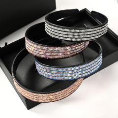 Korean fashion delicate diamond headband wedding headband
