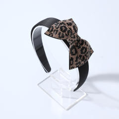 Luxury full diamond bow headband wedding headband