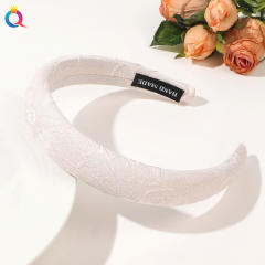 Spring floral pattern sweet padded headband collection