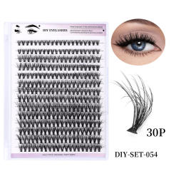 DIY eyelashes Segmented single-cluster grafted false eyelashes