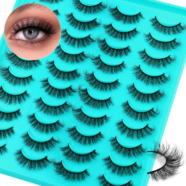 20 pair popular beauty diy eyelashes