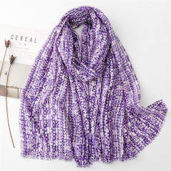 Spring summer easy match colorful fashion scarf
