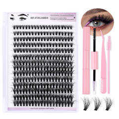 DIY eyelashes Segmented single-cluster grafted false eyelashes