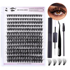 DIY eyelashes Segmented single-cluster grafted false eyelashes