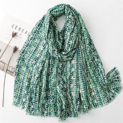 Spring summer easy match colorful fashion scarf