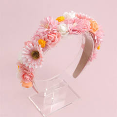 New design creative flower handband headband for kids