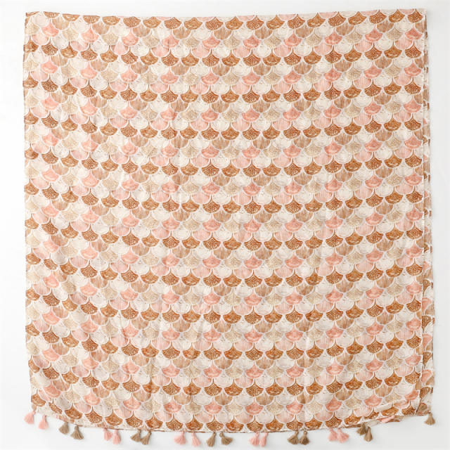 Spring summer new design plaid pattern fashion scarf