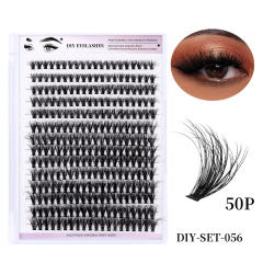 DIY eyelashes Segmented single-cluster grafted false eyelashes