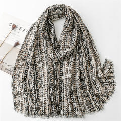 Spring summer easy match colorful fashion scarf