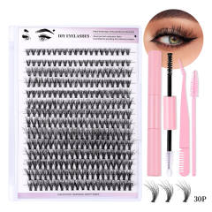 DIY eyelashes Segmented single-cluster grafted false eyelashes