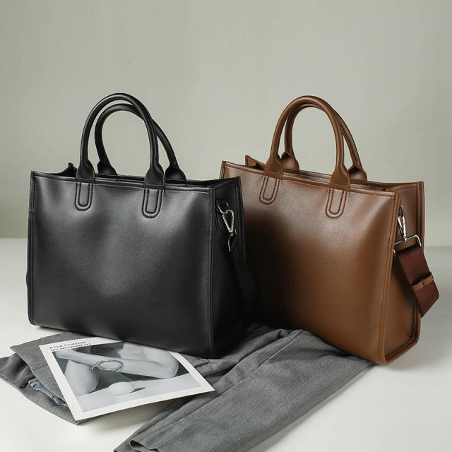 OL favoriet PU leather large size women handbag