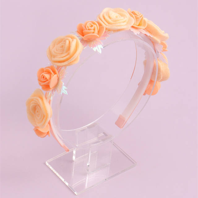 New design creative flower handband headband for kids