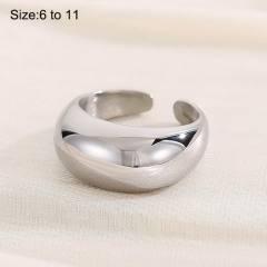 18KG chunky drop shape ball shape stainless steel finger rings collection