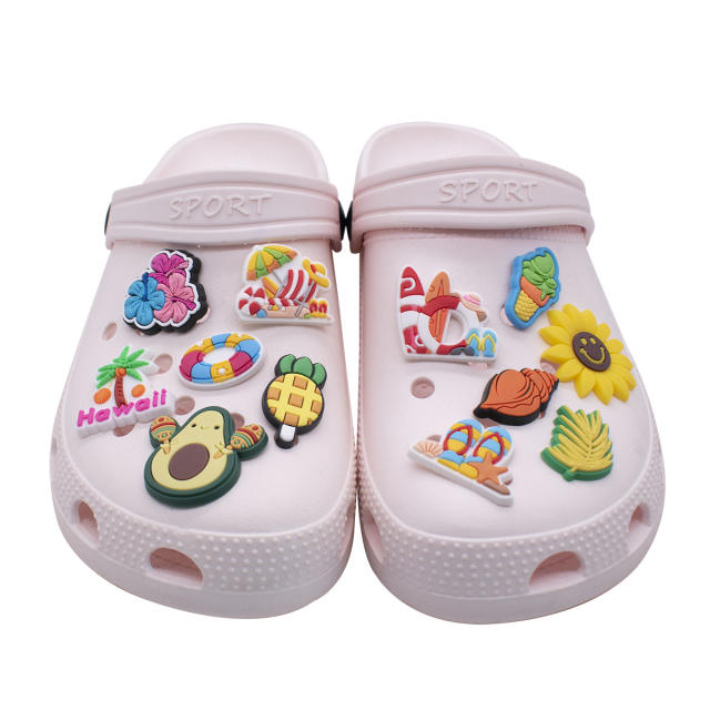 Summer party beach holiday shoes accessory PVC material