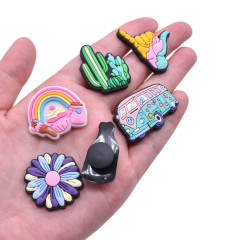 Summer PVC material shoes flower shoes accessory