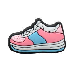 Pink color series summer PVC material shoes accessory