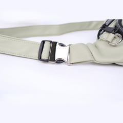 Summer color PU leather women men funny pack