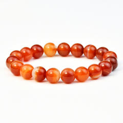 Natural stone agate bead elastic bracelet