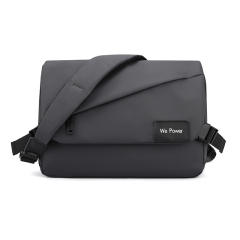Waterproof nylon material message bag for men