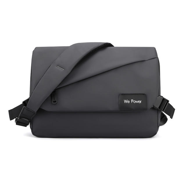 Waterproof nylon material message bag for men