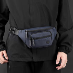 Easy match nylon material men funny pack waist bag
