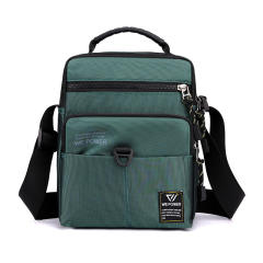 Casual nylon material men crossbody bag