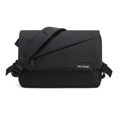 Waterproof nylon material message bag for men
