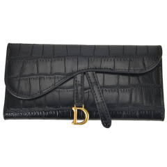 D leatter charm PU leather stone pattern women wallet