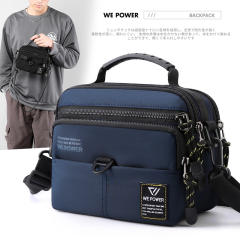 Easy match hot sale nylon material crossbody small bag for men