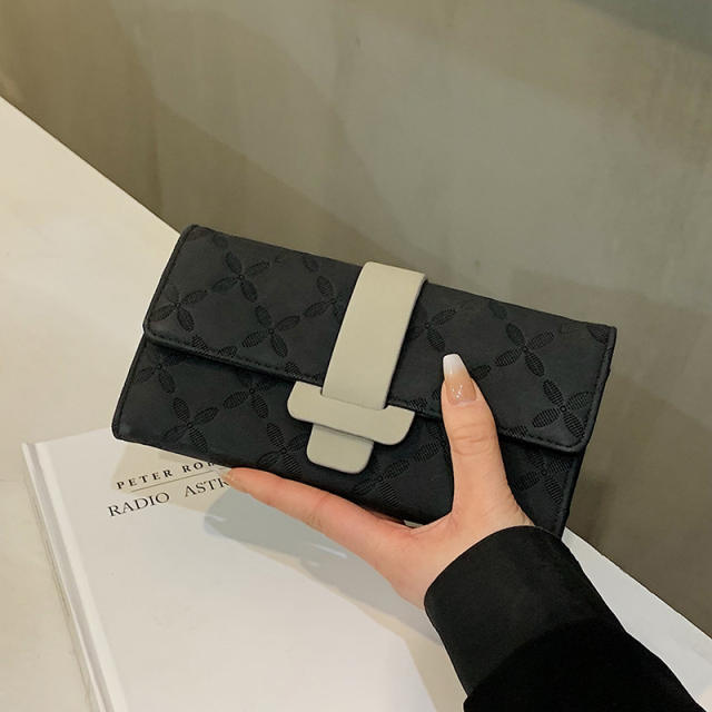 Frost design elegant women wallet purse