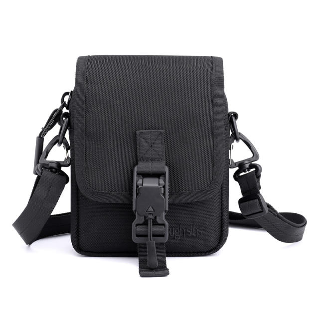 Water-repellent Oxford cloth concise small crossbody bag for men
