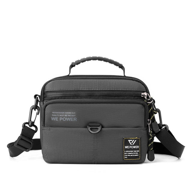 Easy match hot sale nylon material crossbody small bag for men