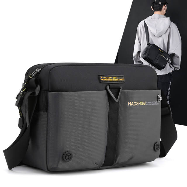 Outdoor multi function crossbody bag for men