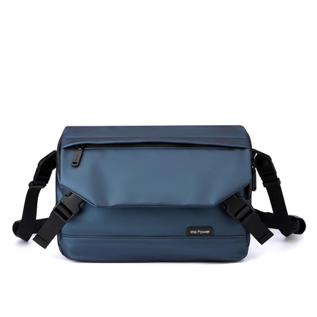 Concise easy match nylon material messager bag crossbody bag for men