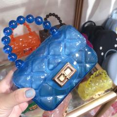 Korean fashion summer jelly bag mini bag for kids