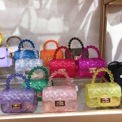 Korean fashion summer jelly bag mini bag for kids