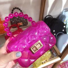 Korean fashion summer jelly bag mini bag for kids
