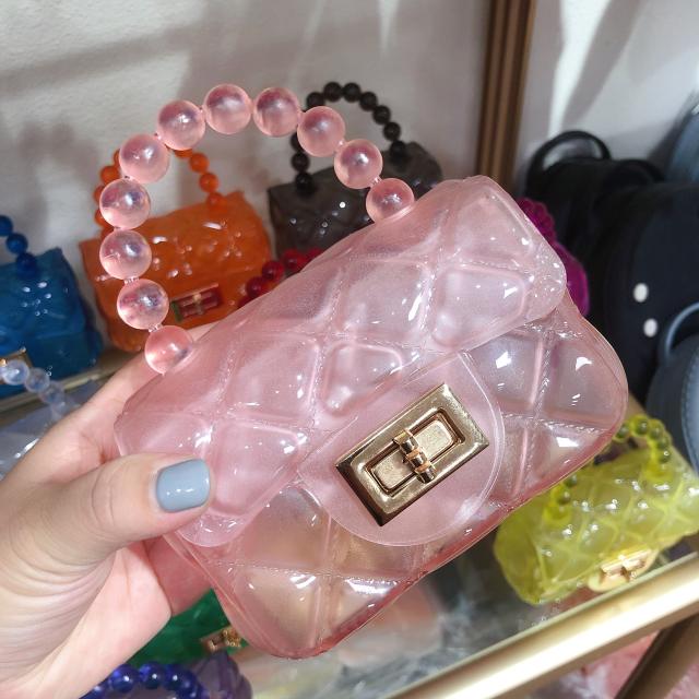 Korean fashion summer jelly bag mini bag for kids