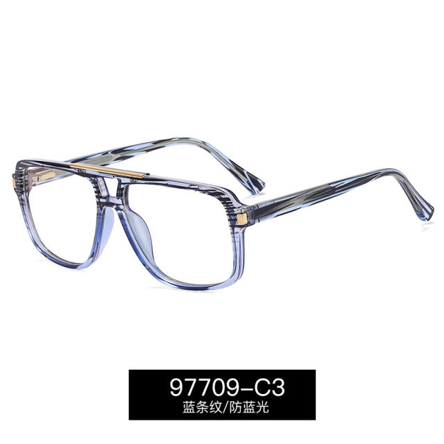 Casual blue light reading glasses for men