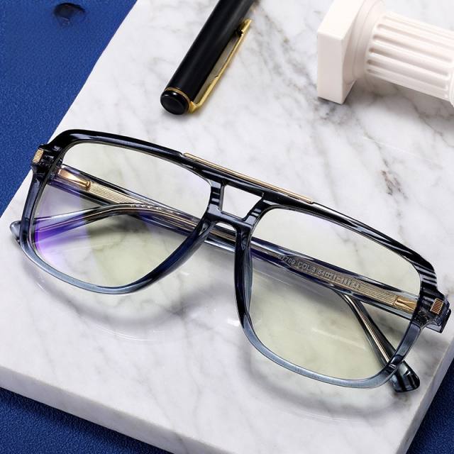 Casual blue light reading glasses for men